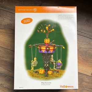 Department 56 Halloween Village Accessories Swinging Ghoulies
